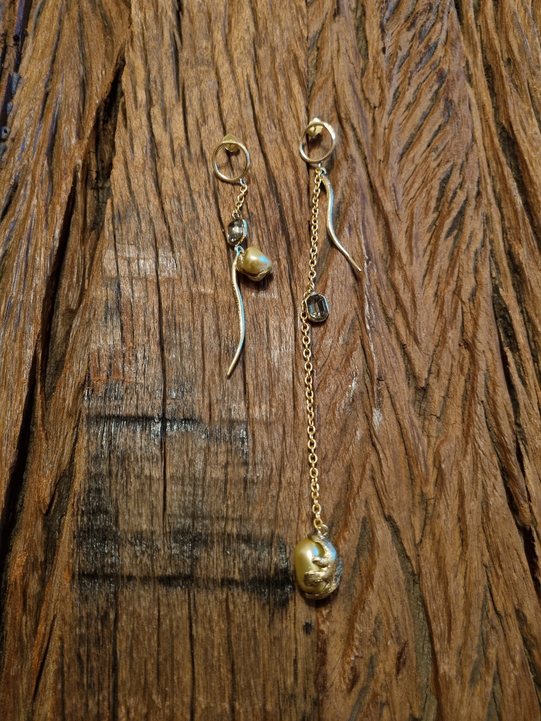 Handmade Asymmetric Earrings